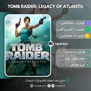 پیش خرید اکانت قانونی Tomb Raider: Legacy of Atlantis برای PS5