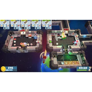 تصویر گیم پلی بازی Overcooked! All You Can Eat در محیط آشپزخانه