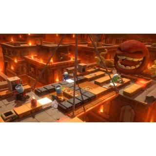 نمایی از محیط بازی Overcooked! All You Can Eat