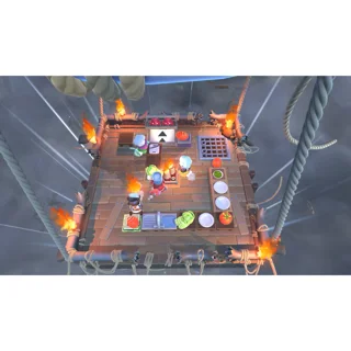 محیط آشپزخانه در بازی Overcooked! All You Can Eat