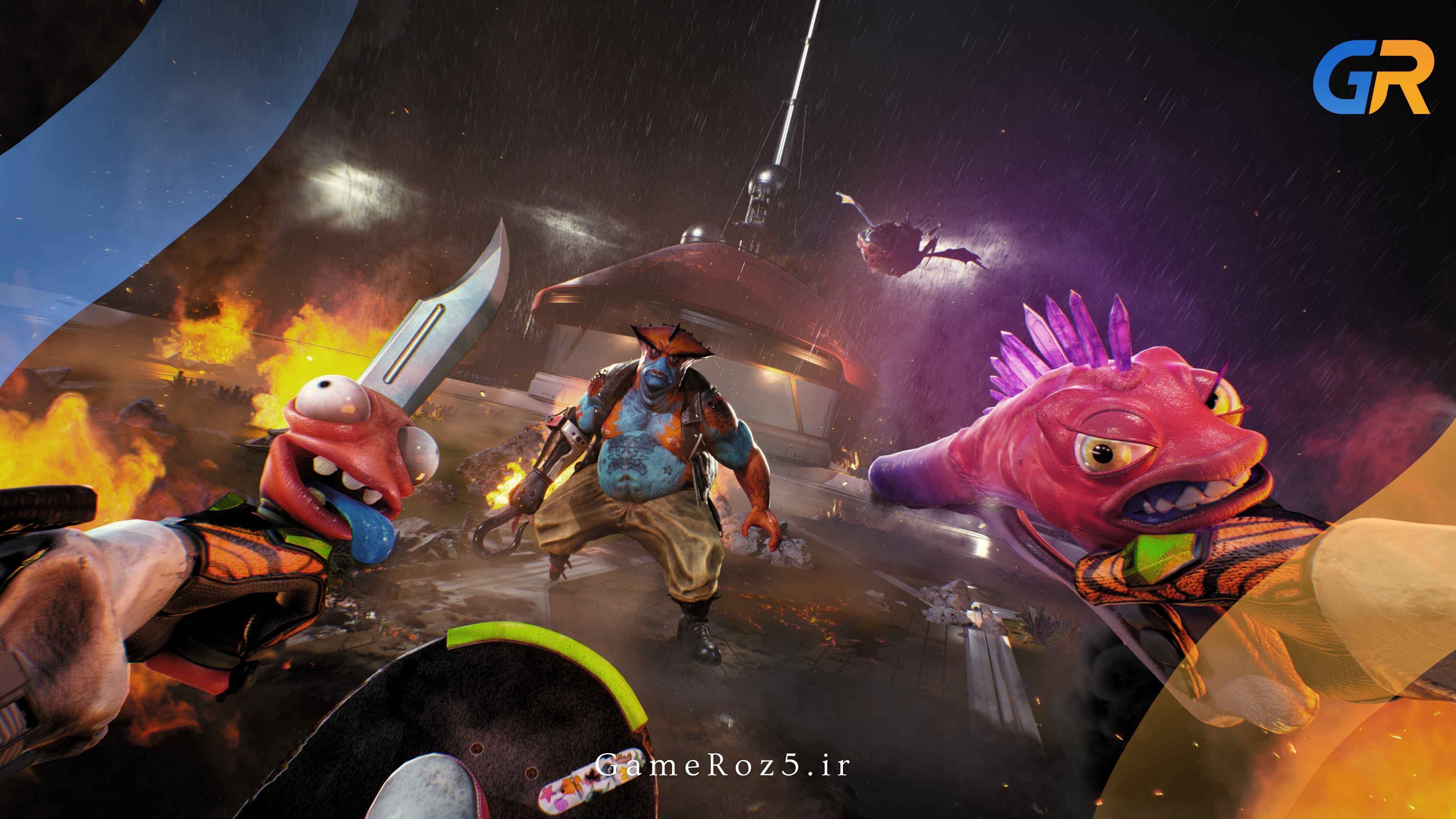 مبارزات شوتر اول شخص در High on Life 2