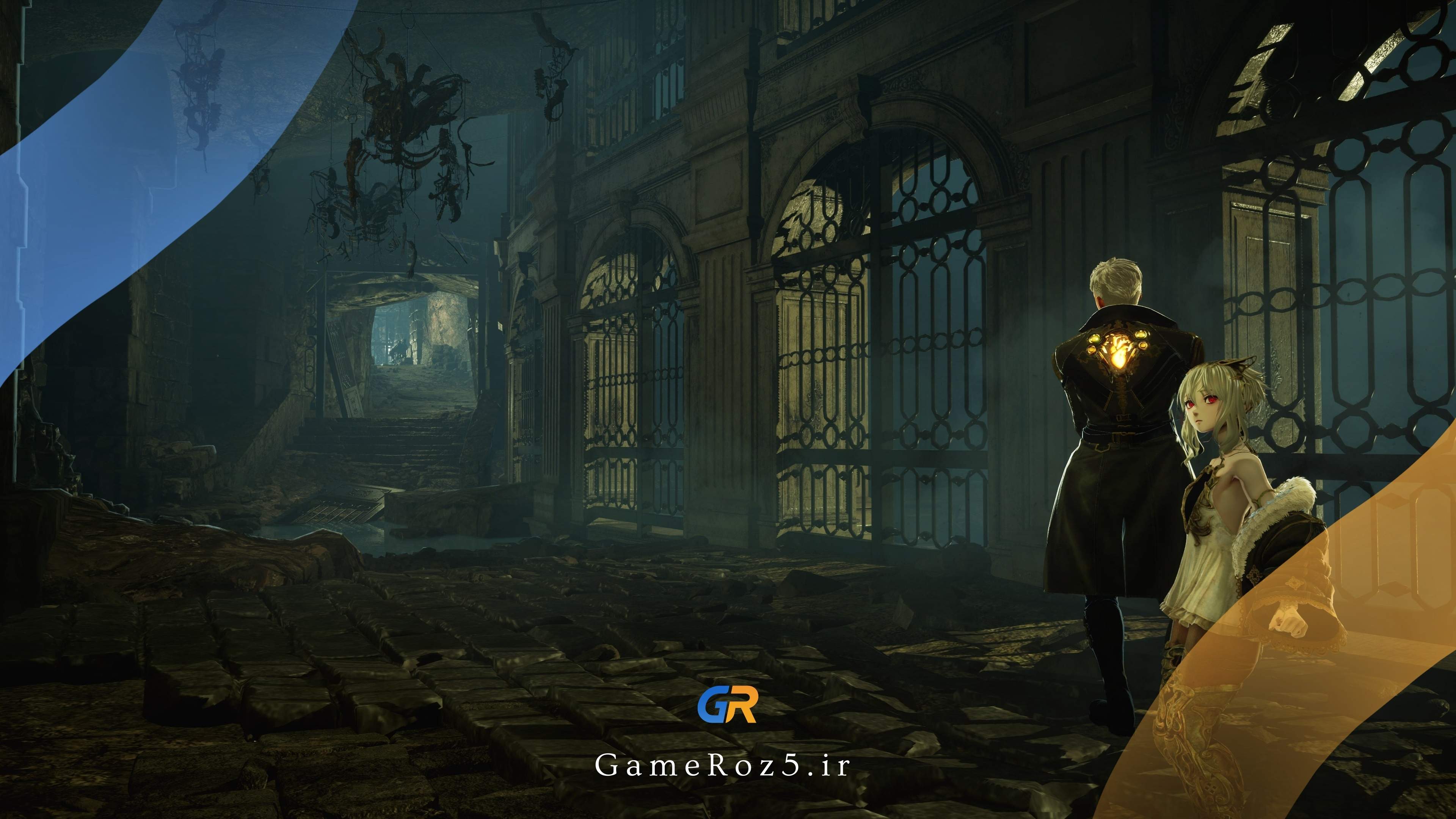 طراحی جهان تاریک در Code Vein II