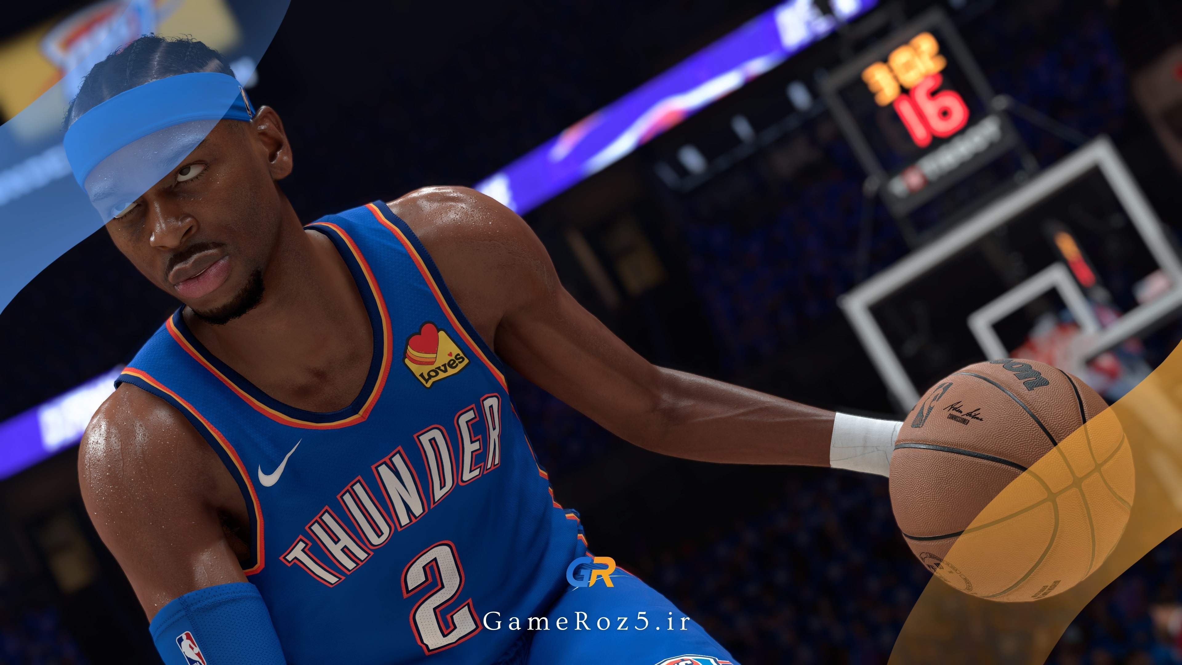 گیم پلی مسابقه در NBA 2K26 روی PS5